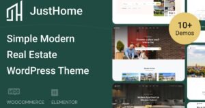 Justhome – Real Estate WordPress Theme - Nulled Download - EmpireGPL