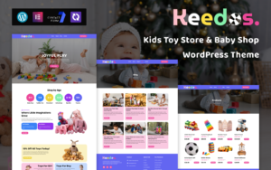 Keedos – Kids Toy Store & Baby Shop WordPress Theme - Nulled Download - EmpireGPL