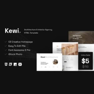 Kewi - Architecture & Interior Agency WordPress Theme - Nulled Download - EmpireGPL