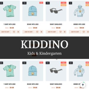 Kiddino - Kids & Kindergarten WordPress Theme - Nulled Download - EmpireGPL