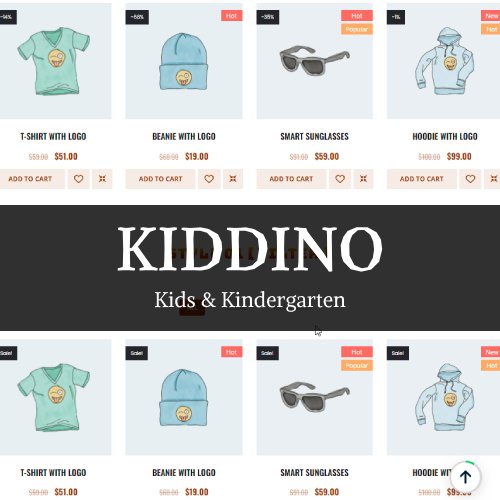 Kiddino - Kids & Kindergarten WordPress Theme - Nulled Download - EmpireGPL