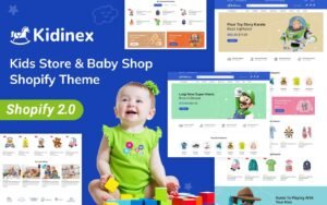 Kidinex - Kids Store and Baby Shop Shopify 2.0 Responsive Theme Shopify Theme - Nulled Download - EmpireGPL
