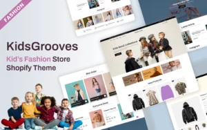 Kids Grooves - Baby Shop And Kids Clothing Store Shopify Theme - Nulled Download - Empiregpl