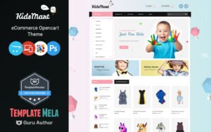 KidsMart - Kids Fashion and Toys Shop OpenCart Template - Nulled Download - EmpireGPL