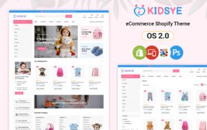 Kidsye - Kids and Toys Store Shopify Theme - Nulled Download - EmpireGPL