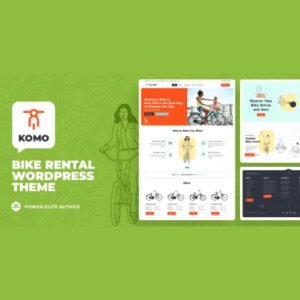 Komo - Bike Rental Shop WordPress Theme - Nulled Download - EmpireGPL