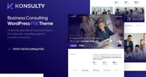 Konsulty – Business Consulting WordPress Theme - Nulled Download - EmpireGPL