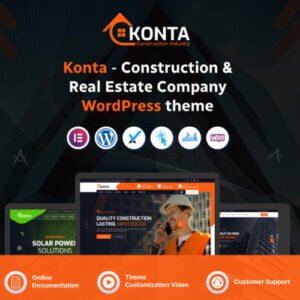 Konta - Construction and Real Estate Company WordPress Theme - Nulled Download - EmpireGPL