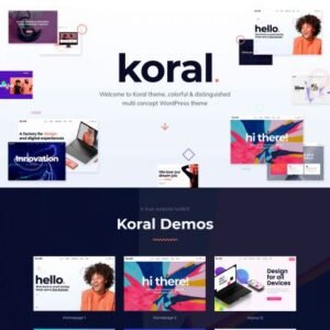 Koral - Multi-Concept WordPress Theme - Nulled Download - EmpireGPL