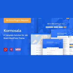 Kormosala - Job Board WordPress Theme - Nulled Download - EmpireGPL