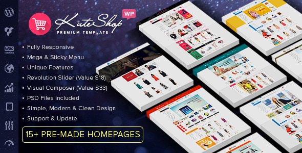 KuteShop - Fashion, Electronics & Marketplace Elementor WooCommerce Theme (RTL Supported) - Nulled Download - EmpireGPL