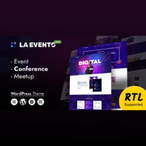 La Evento - An Organized Event WordPress Theme - Nulled Download - EmpireGPL