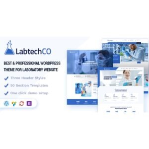 LabtechCO - Laboratory & Science Research WordPress Theme - Nulled Download - EmpireGPL