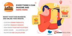 Lafka - Multi Store Burger - Pizza & Food Delivery WooCommerce Theme - Nulled Download - EmpireGPL