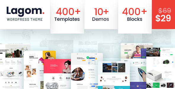 Lagom - Multi Concept MultiPurpose WordPress Theme - Nulled Download - EmpireGPL