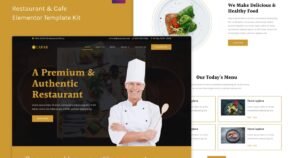 Lapar - Restaurant & Cafe Elementor Template Kit - Nulled Download - EmpireGPL