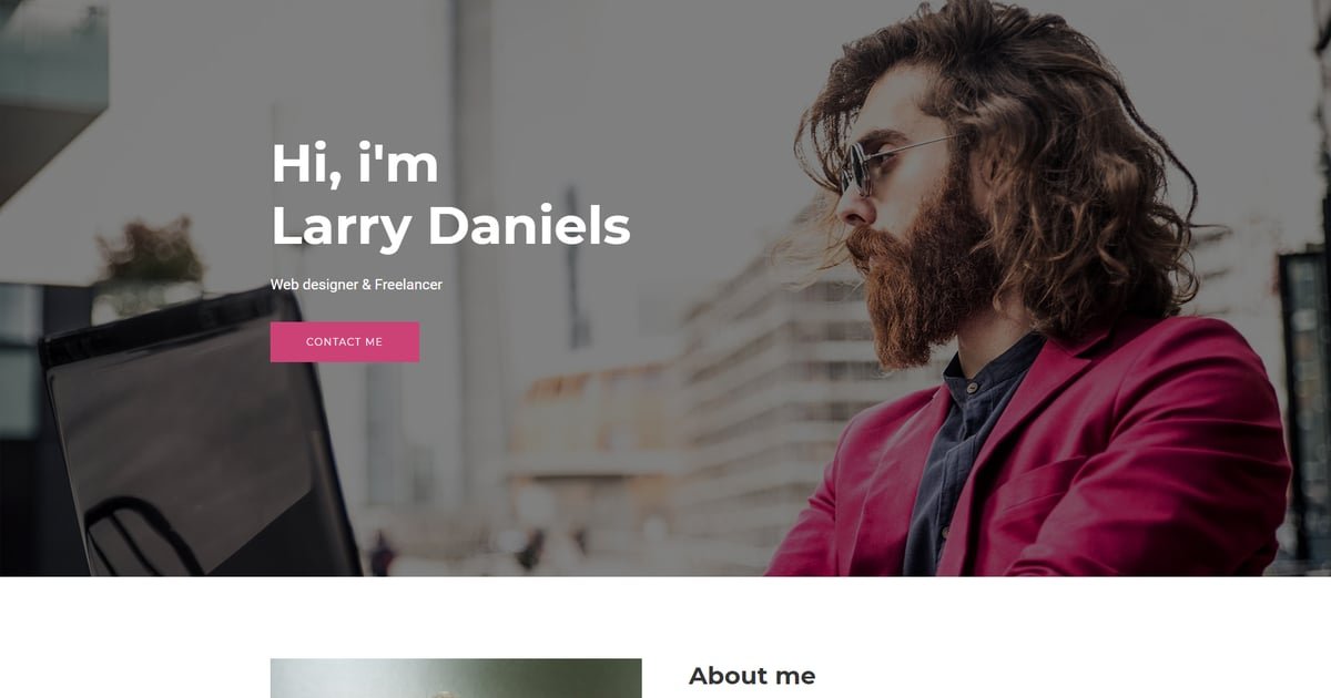 Larry. – Personal WordPress Theme – Nulled Download – EmpireGPL