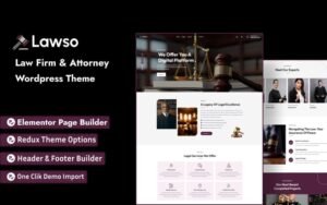 Lawso - Law Firm & Attorney WordPress Theme - Nulled Download - EmpireGPL