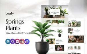 Leafy - Houseplants Multipurpose WordPress Elementor Theme WordPress Theme - Nulled Download - EmpireGPL