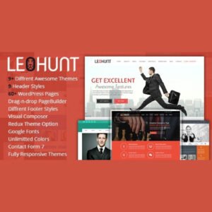 LeoHunt – Responsive MultiPurpose WordPress Theme - Nulled Download - EmpireGPL