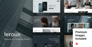 Leroux - Business Consulting WordPress Theme - Nulled Download - EmpireGPL
