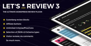 Let's Review WordPress Plugin With Affiliate Options - Nulled Download - EmpireGPL