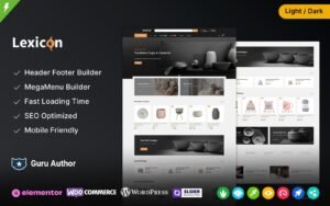 Lexicon - Art and Gallery Shop Elementor WooCommerce Theme - Nulled Download - EmpireGPL