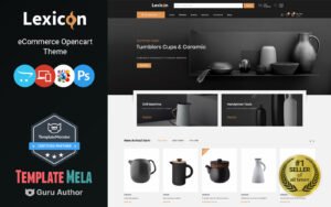 Lexicon - Kitchen, Art Crafts and Accessories Store Multipurpose OpenCart Template - Nulled Download - EmpireGPL