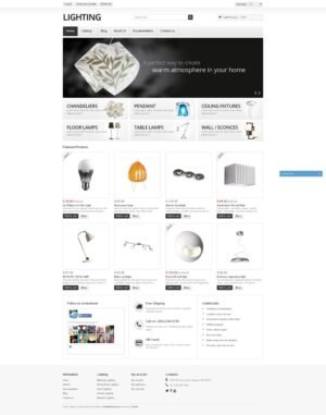 Lighting Shopify Theme - Nulled Download - EmpireGPL
