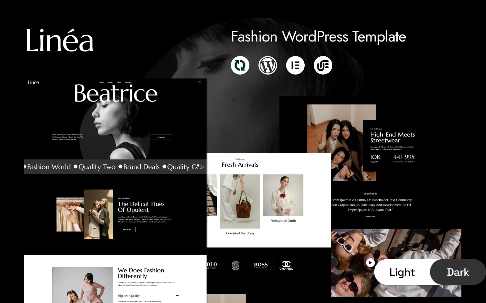 Linéa – Fashion Store Multipurpose Minimal WordPress Elementor Template WordPress Theme – Nulled Download – EmpireGPL