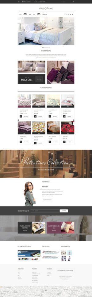Linen Store Shopify Theme - Nulled Download - EmpireGPL
