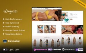 Lingerie - Lingerie, Ladies Wear, Shapewear, Swimwear and Bikini WooCommerce Theme - Nulled Download - EmpireGPL