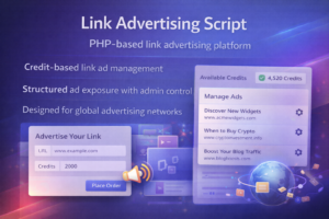 Link Advertising Script