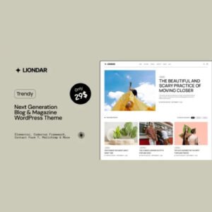 Liondar - Modern Magazine Theme - Nulled Download - EmpireGPL