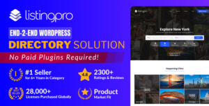 ListingPro - Directory & Listing WordPress Theme - Nulled Download - EmpireGPL