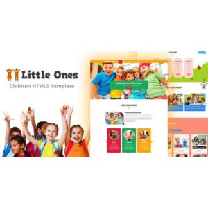 Little Ones - One Page Children/Daycare WordPress Theme - Nulled Download - EmpireGPL