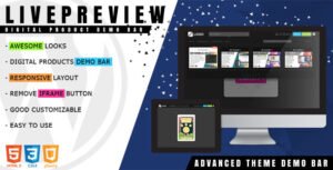 LivePreview - Theme Demo Bar for WordPress - Nulled Download - EmpireGPL