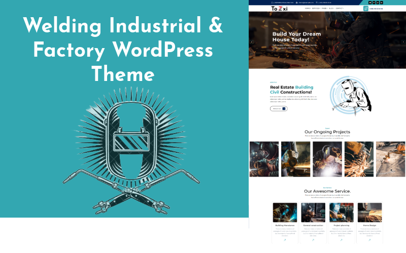 Loges - Welding Industrial & Factory WordPress Theme - Nulled Download - EmpireGPL