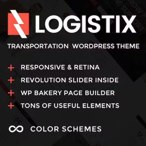 Logistix – Premium Responsive Transportation WordPress Theme – Nulled Download – EmpireGPL
