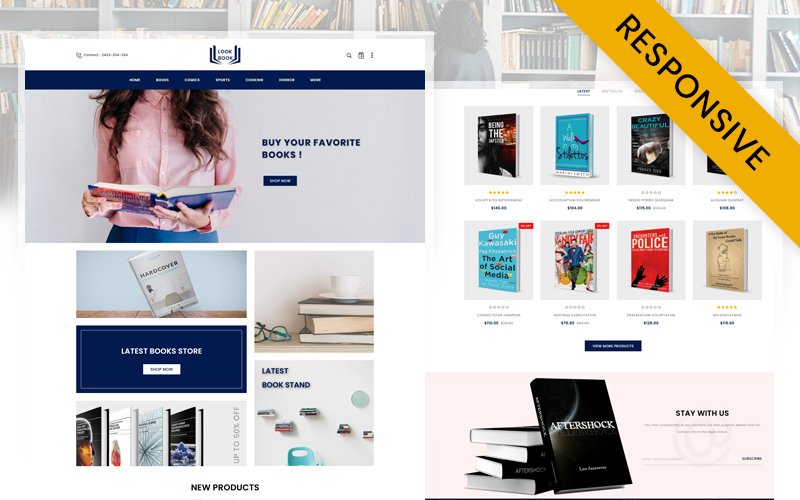 Look Book Store OpenCart Responsive Template OpenCart Template – Nulled Download – EmpireGPL