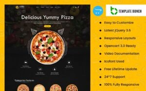 Lord Pizza Store Opencart Responsive Theme for eCommerce OpenCart Template - Nulled Download - EmpireGPL