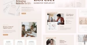 Lorelei - Feminine Business Elementor Template Kit - Nulled Download - EmpireGPL