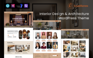 LuxeHaven – Interior Design & Architecture WordPress Theme - Nulled Download - EmpireGPL