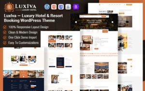 LuxIva - Luxury Hotel & Resort Booking WordPress Theme + RTL Ready - Nulled Download - EmpireGPL