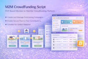 M2M CrowdFunding Script
