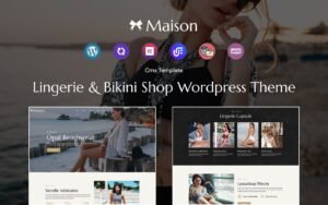 Maison - Lingerie And Bikini Shops WordPress theme WordPress Theme - Nulled Download - EmpireGPL