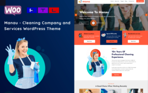 Manau - Cleaning Services WordPress Theme - Nulled Download - EmpireGPL