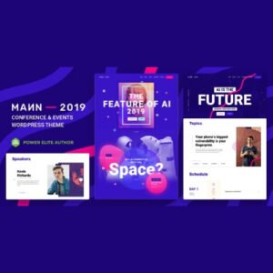 Mann - Conference WordPress Theme - Nulled Download - EmpireGPL