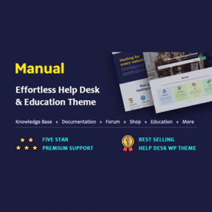 Manual - Documentation, Knowledge Base & Education WordPress Theme - Nulled Download - EmpireGPL