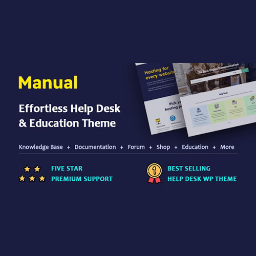 Manual - Documentation, Knowledge Base & Education WordPress Theme - Nulled Download - EmpireGPL